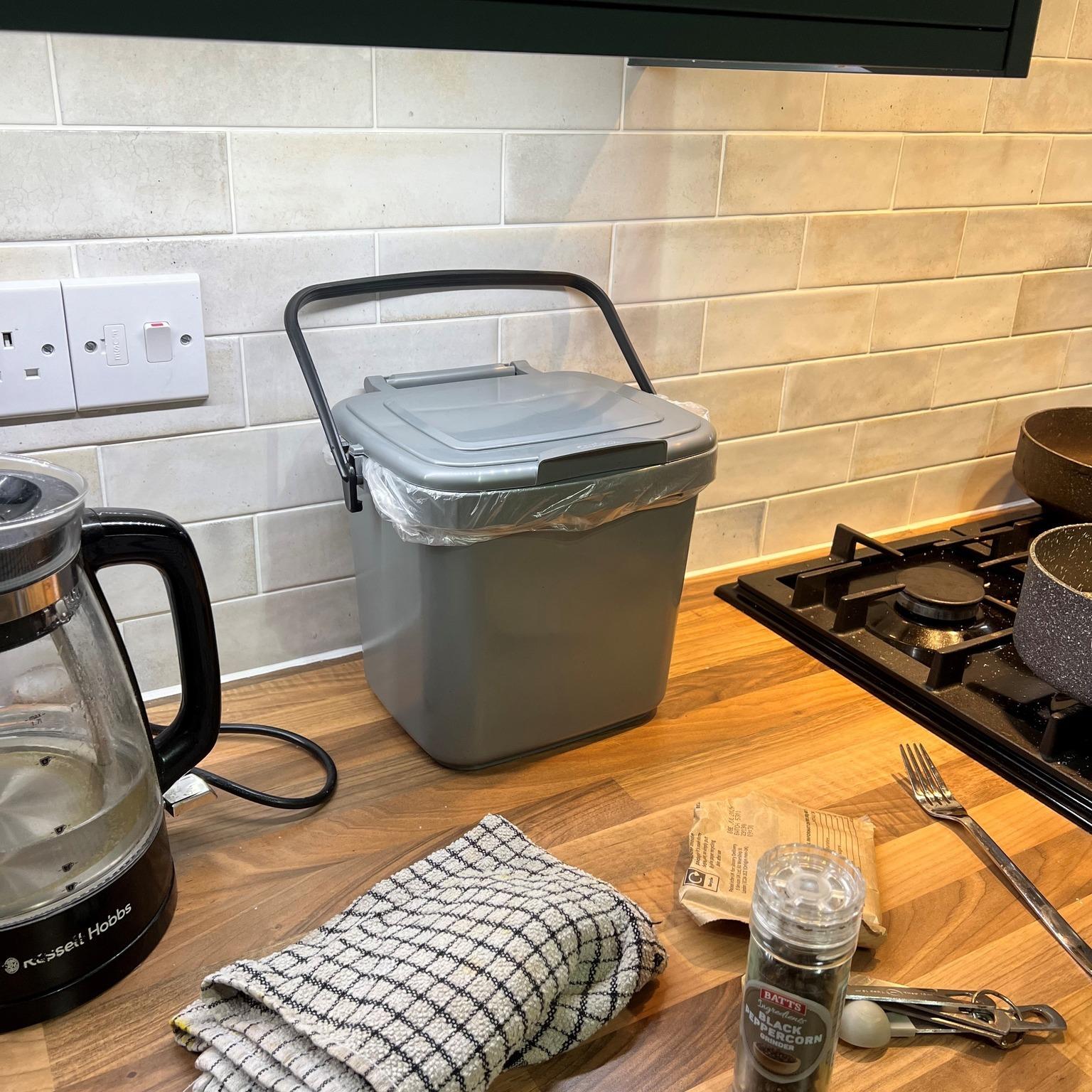 Small caddy in kitchen