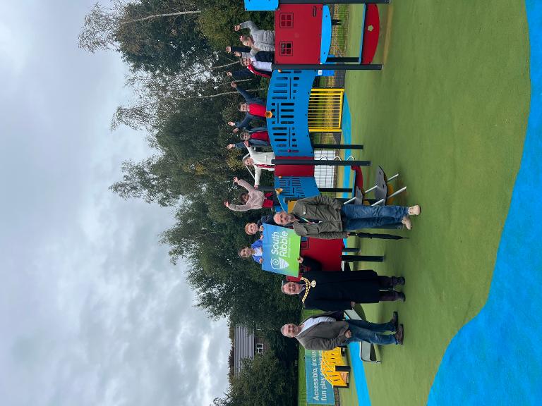 Holme Playing Field Playground opening